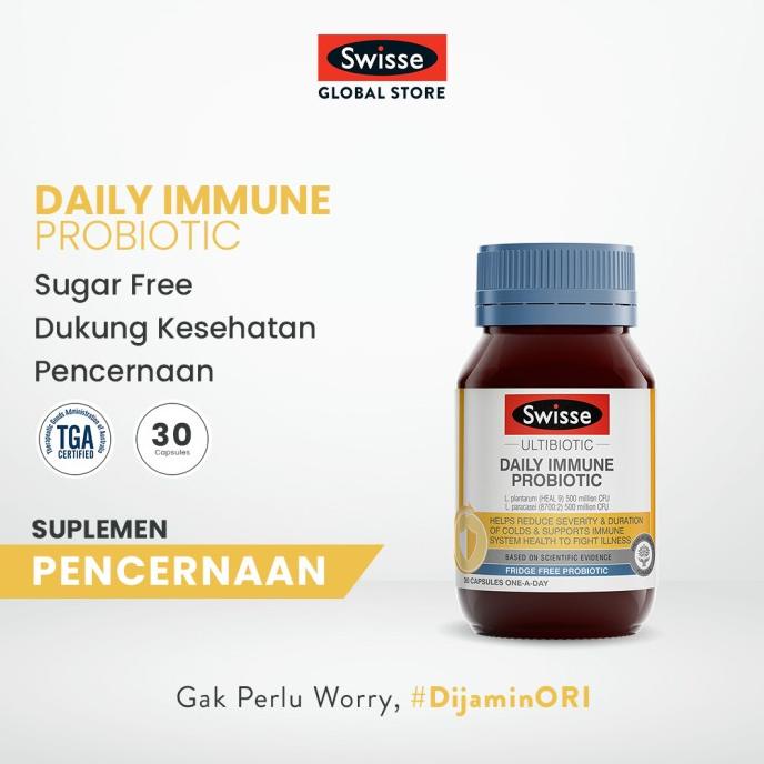 Swisse Ultibiotic Daily Immune Probiotic 30 Caps