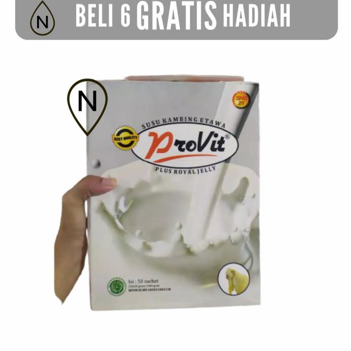 

SUSU KAMBING ETAWA PROVIT ISI 10 SACHET