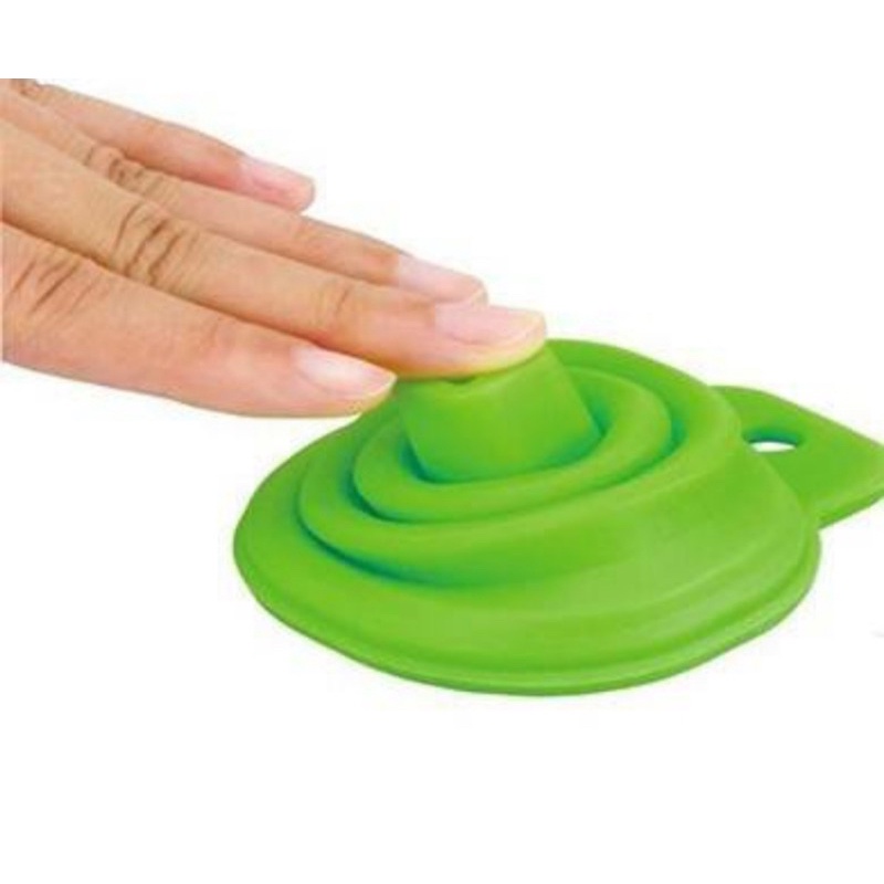 Corong Air / Minyak Silikon Elastis Multifungsi / Corong Wadah Silicone