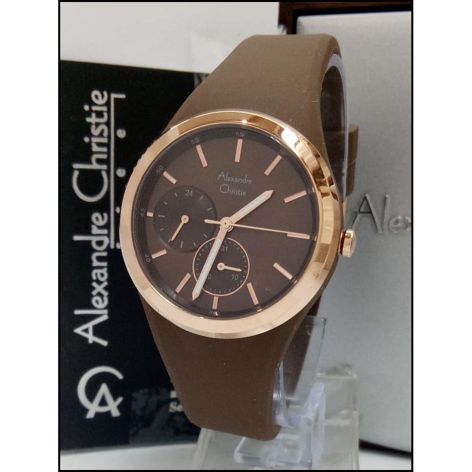Jam Tangan Wanita Alexandre Christie Original Ac 2663 Bf Dbwrg