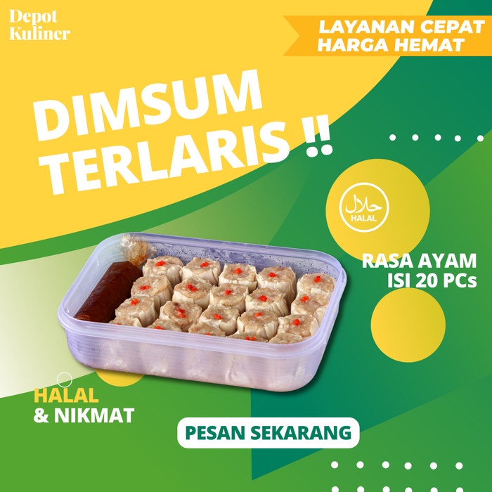 

Depot Kuliner Dimsum Siomay Ayam Frozen Box - BARU