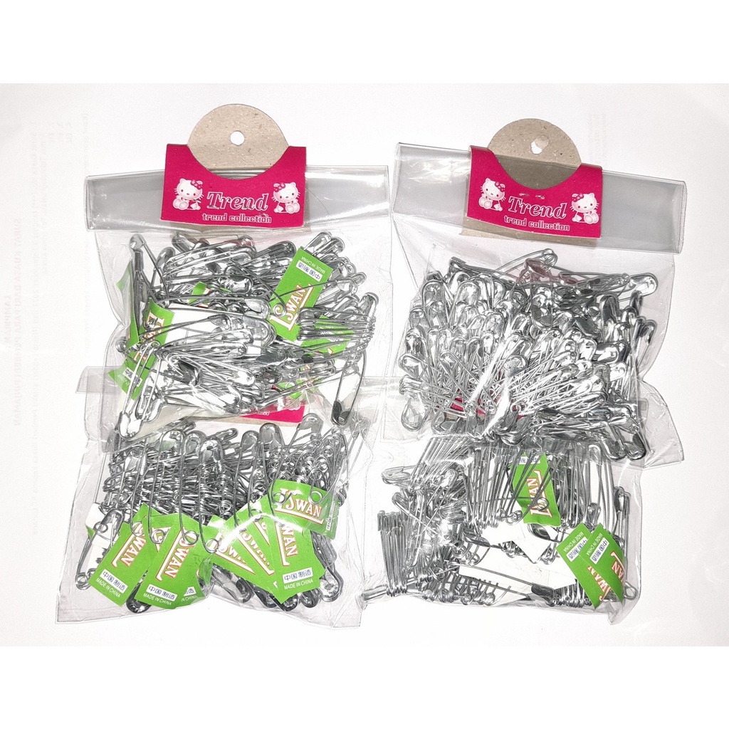 Peniti Kecil Anti Karat silver isi 1 lusin