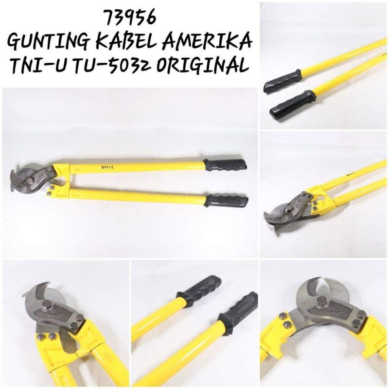 

TU-5032 - Gunting kabel Amerika Cable cutter TNI-U - 73956