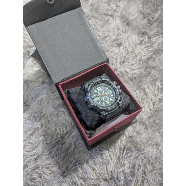 jam tangan diameter besar pria wanita model sport anti air premium