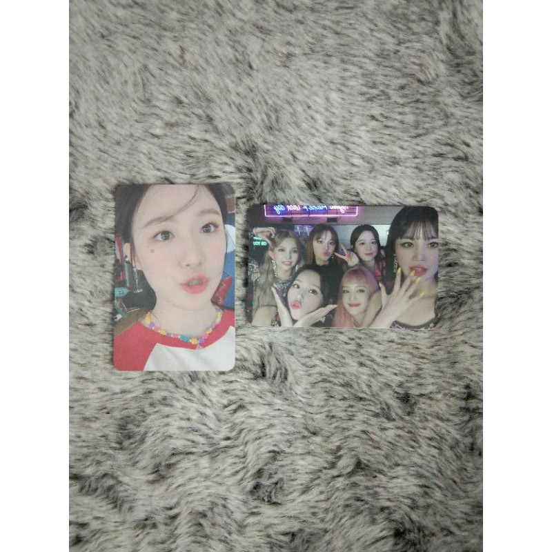 Photocard (G)i-dle Shuhua Dumbi Dumbi Ktown4u