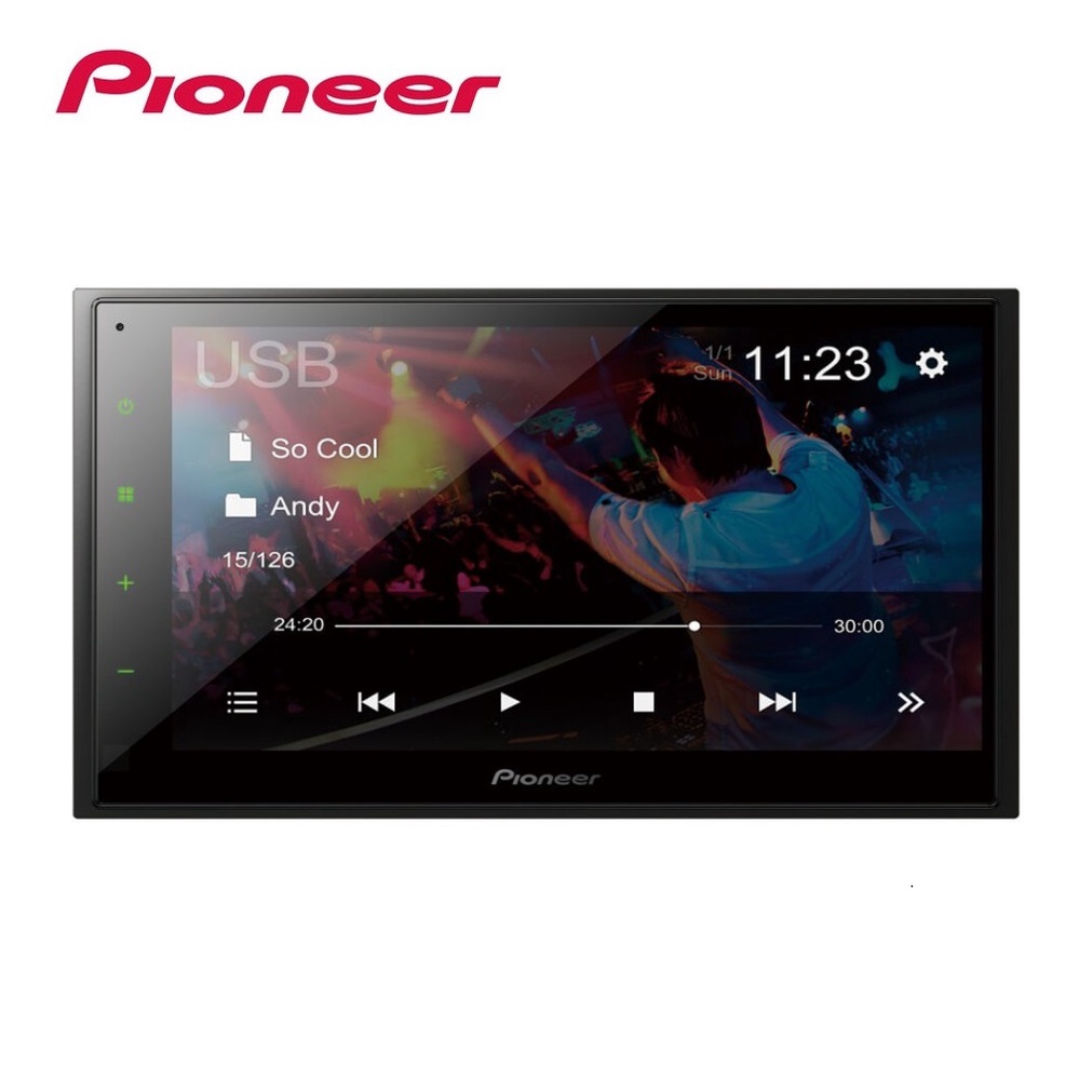 Pioneer DMH-A345BT / A345BT Double Din Head Unit 6.8&quot; WEBLINK CAST