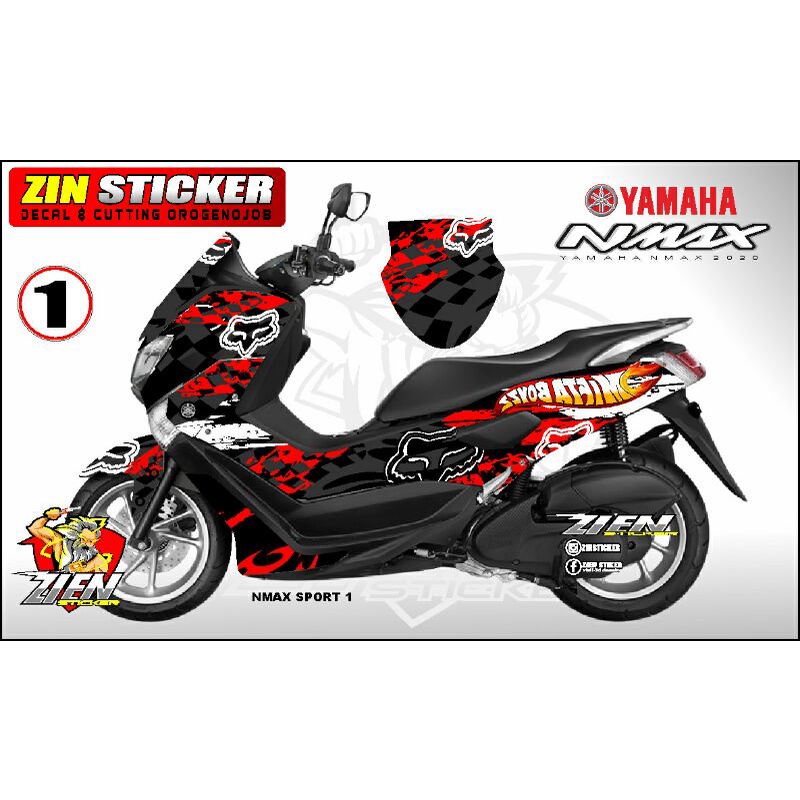 decal NMAX racing 2019 full body