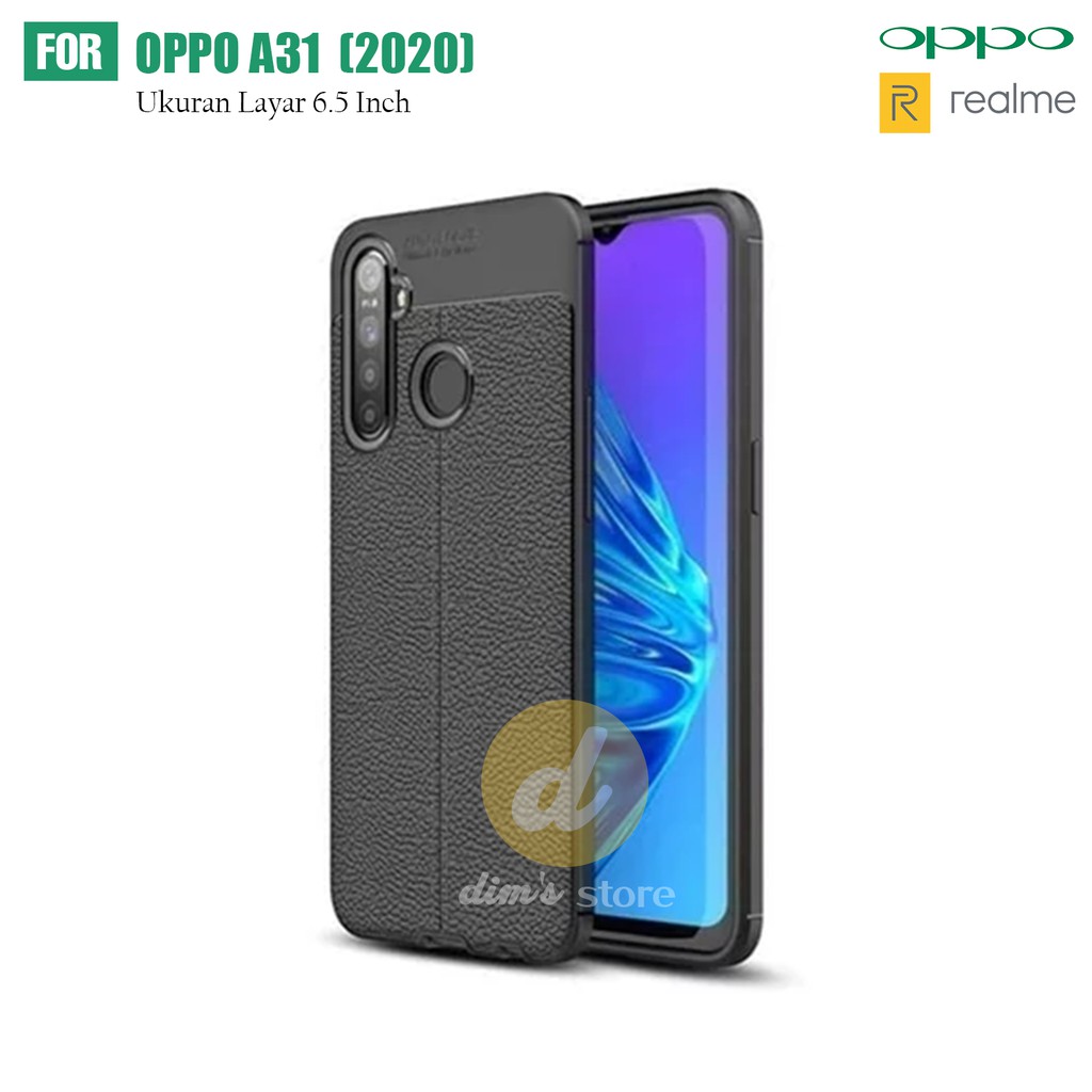 Soft Case Oppo A31 (2020) Premium TPU Autofocus Leather