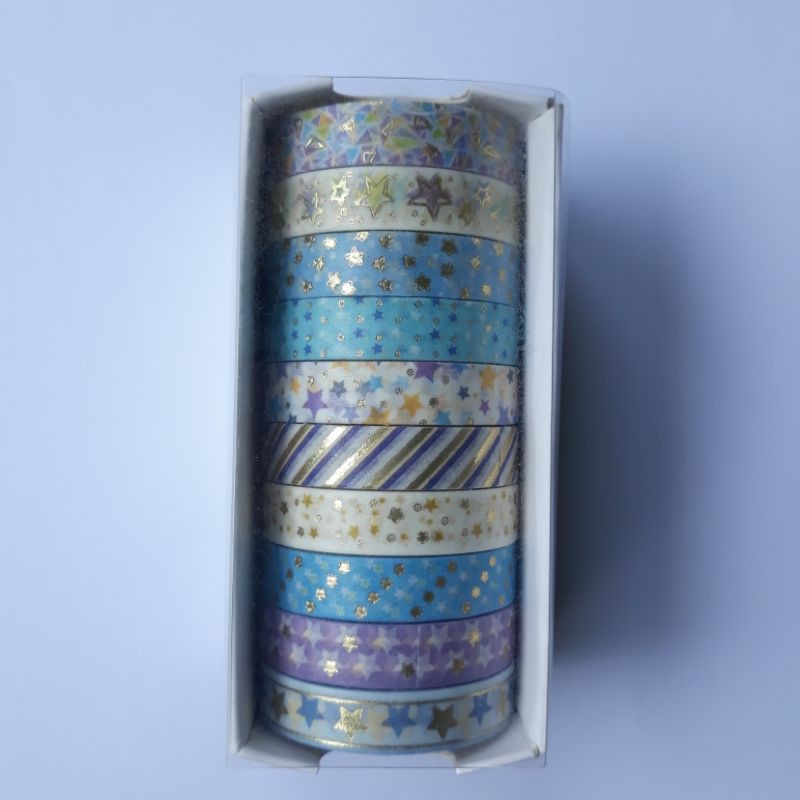 

BEAUTIFUL COLORFUL STAR WASHI TAPE