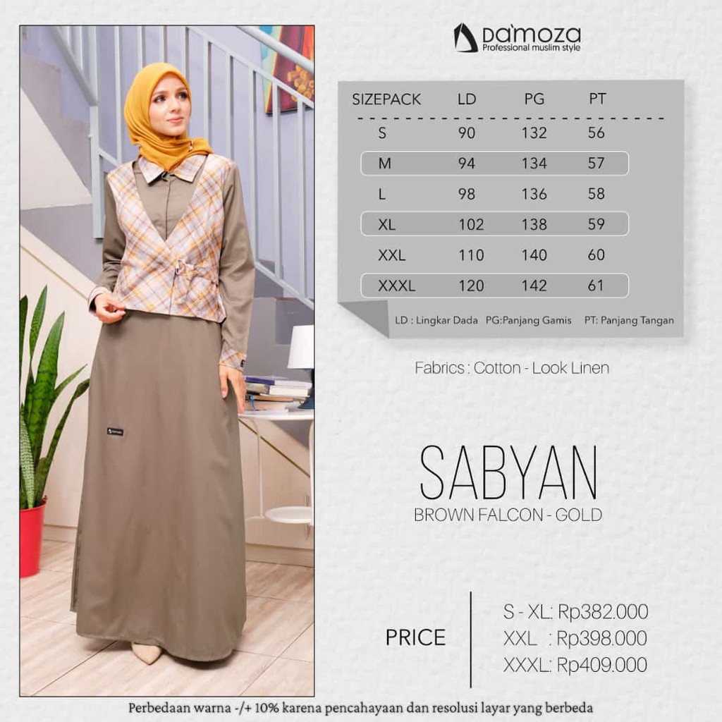 New Arrival Gamis Sabyan ||Damoza