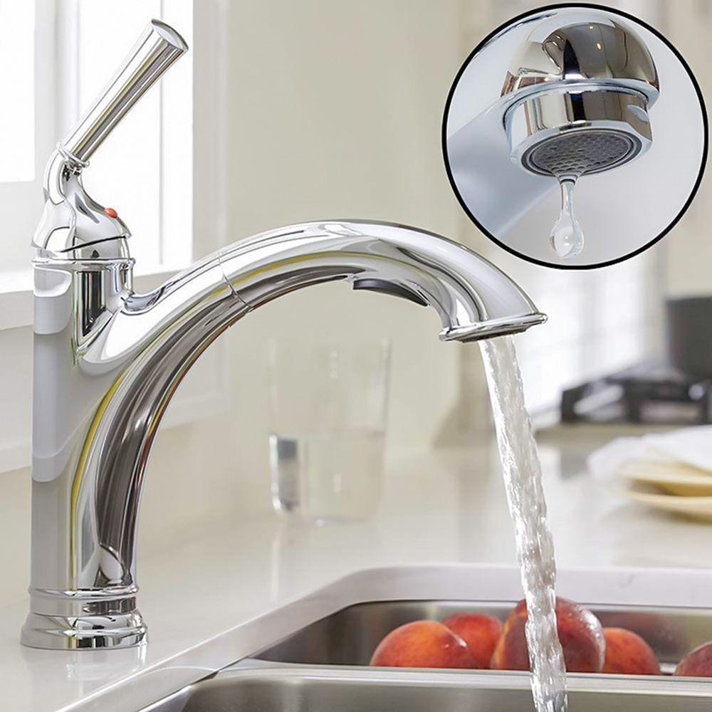 SUYO Penghemat Air Keran Aerator Suku Cadang Pengganti Built-in Bubbler Filter Dapur Baskom Fitting Keran Spout