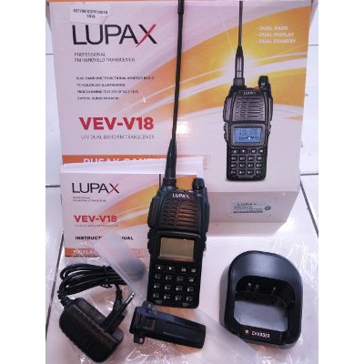 Jual HT LUPAX VEV V18 DUAL BAND Diskon