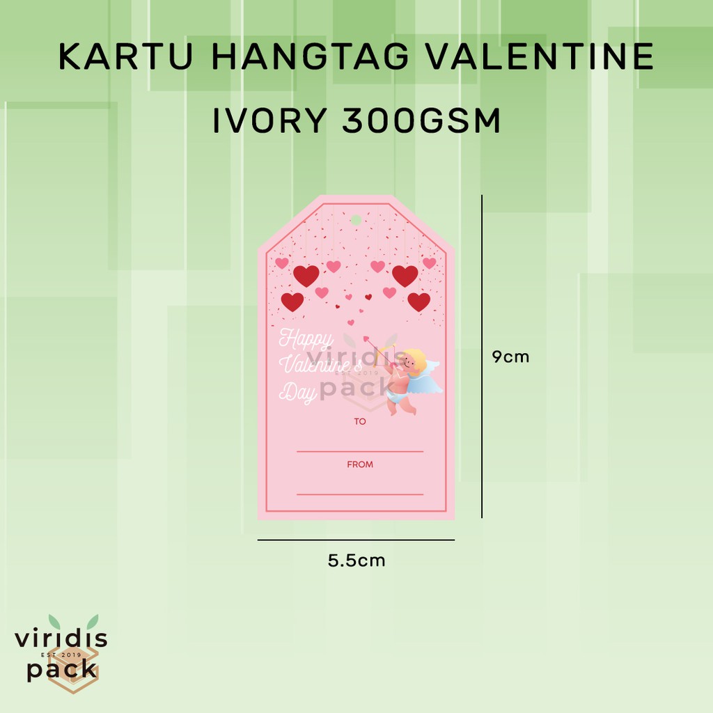 

KARTU VALENTINE'S DAY / HANG TAG VALENTINE / HANGTAG LOVE