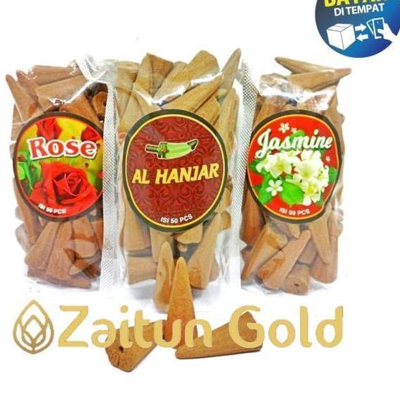 ✷ Buhur Kerucut Dupa Krucut Gaharu Cone Incense Burner Menyan Arab Gahru isi 50 50pc 50pcs ✯