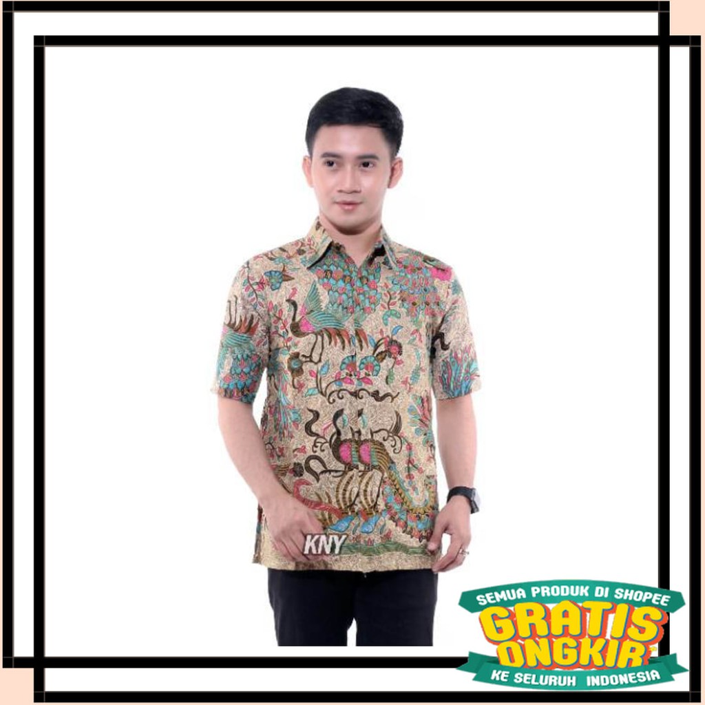 BATIK SEMARANG MURAH - TERBARU TERKINI / Kemeja batik pria baju batik