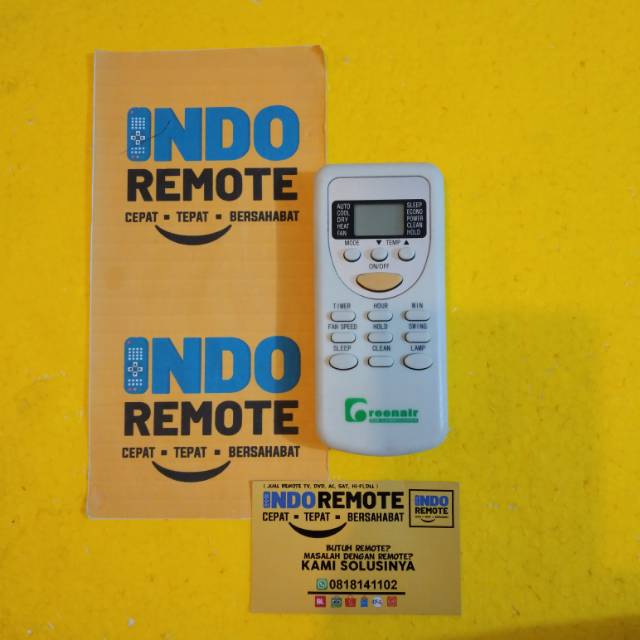 REMOTE AC GREENAIR ORIGINAL