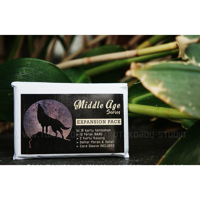 PALING MURAH  Expansion Pack The Werewolf Game (TWG) MA Series (+18 Kartu)