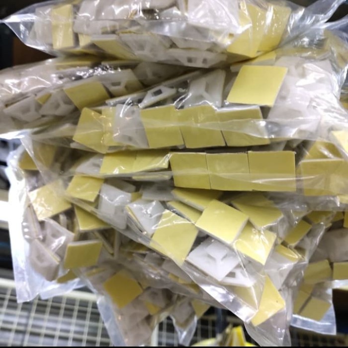 

Codes0X-55 Tie Mount Dudukan Kabel Ties 20Mm X 20Mm