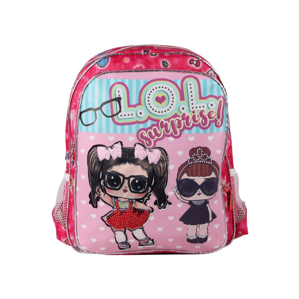 [KLIKTAS] Tas Ransel Sekolah Anak Perempuan LED Karakter LOL Calypso 3722 - Tas Backpack TK SD Perempuan