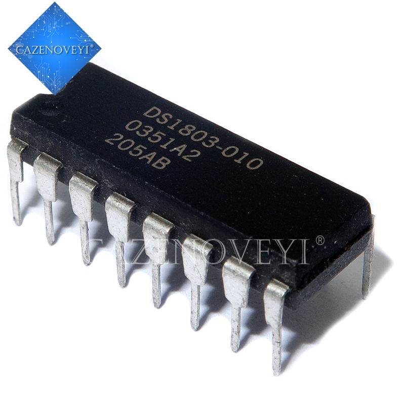 5pcs Ic Ds1803-010 Ds1803 Dip-16
