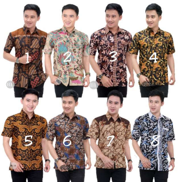 Promo batik hem pria kumoloartho p1911