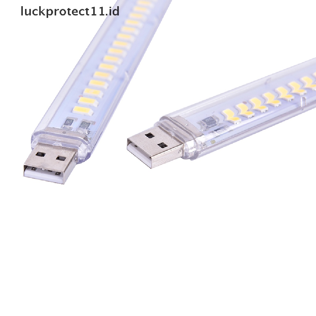 // Hg &amp; ID// Lampu Tidur LED USB 5V 12W 24led Lampu Meja Baca USB Lampu Buku