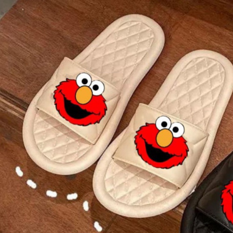 Sandal Wanita Sandal Slip Elmo