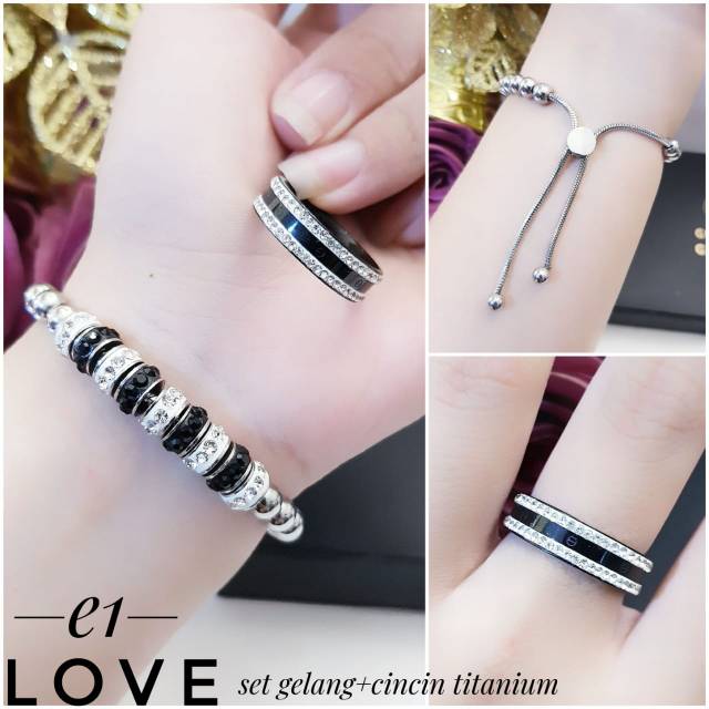 Titanium set perhiasan 1312i