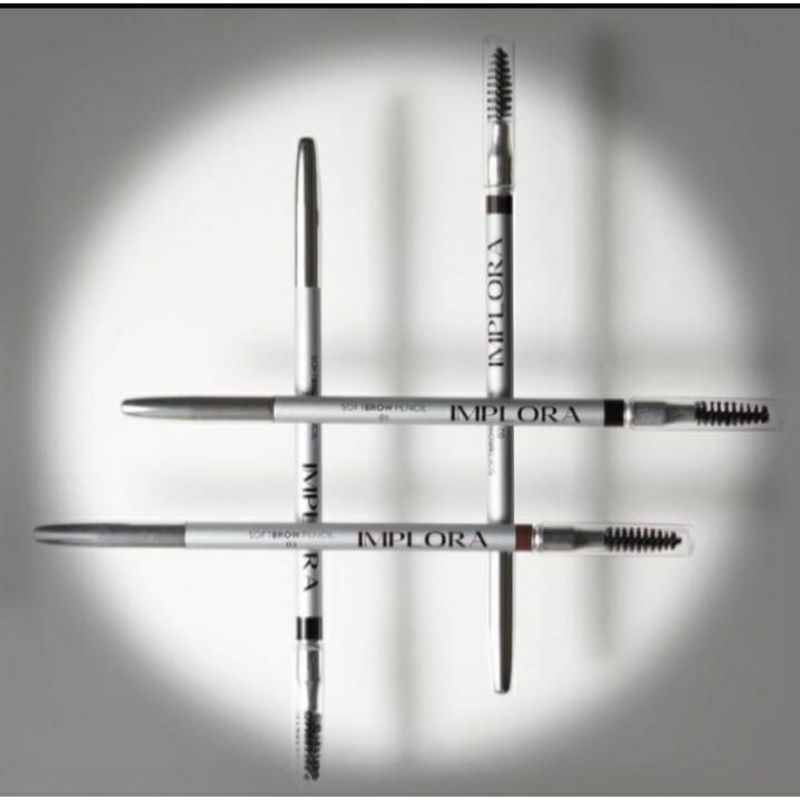 Pensil Alis Implora - Soft Brow Pencil 100% ORIGINAL