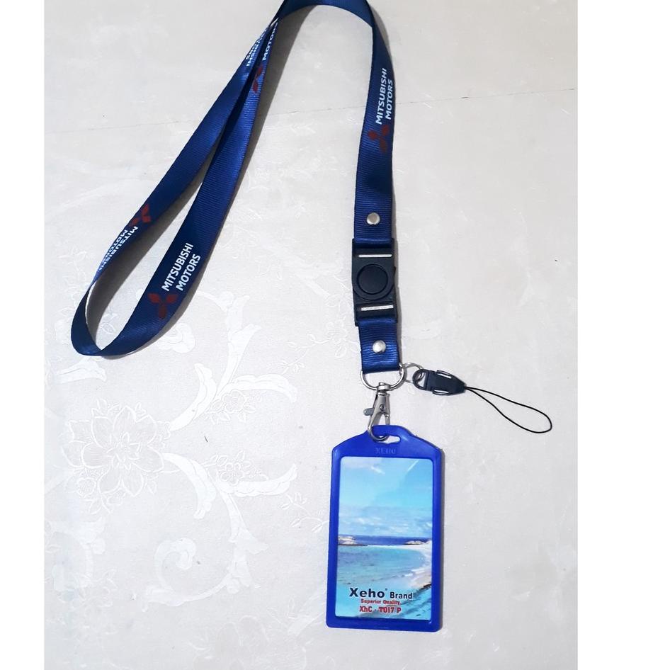 

NMX Mitsubishi Lanyard, Strap ID, HP/Flashdisk (Paket Lengkap Murah) Tampil Beda dengan
