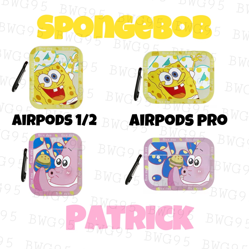 Airpods Case Spongebob Patrick / Airpods Pro Case Patrick Spongebob
