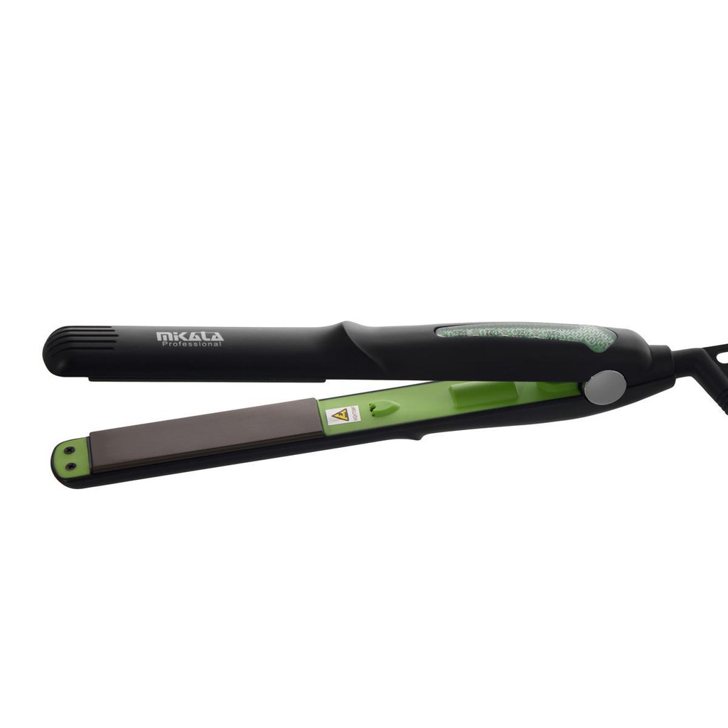 Mikata – M8220 Catok Pelurus Rambut Slim – Black Green