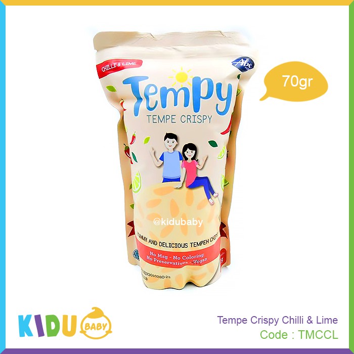 Cemilan Sehat Ibu &amp; Anak Abe Food Tempy Tempe Crispy Kidu Baby