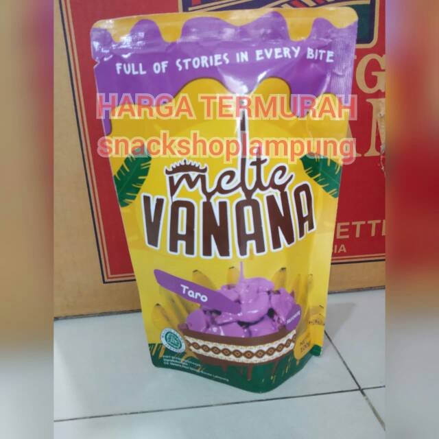 TERMURAH Keripik Pisang Melte Vanana best seller lampung 120gr