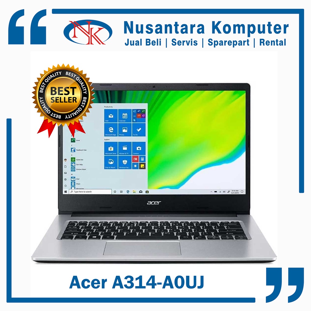 Laptop Acer Baru Tipe A314-A0UJ