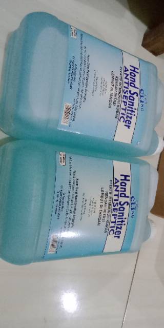 Hand sanitizer gel ukuran 1 liter