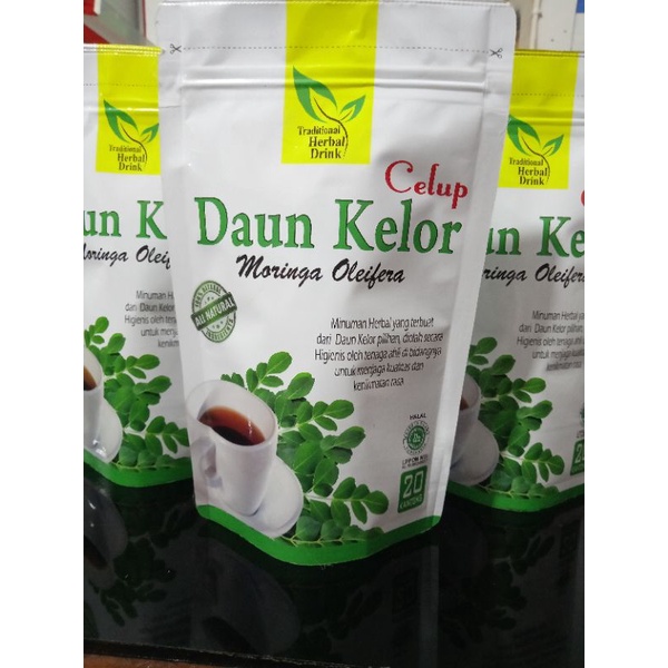 

Daun Kelor Celup ( Traditional Herbal Drink)