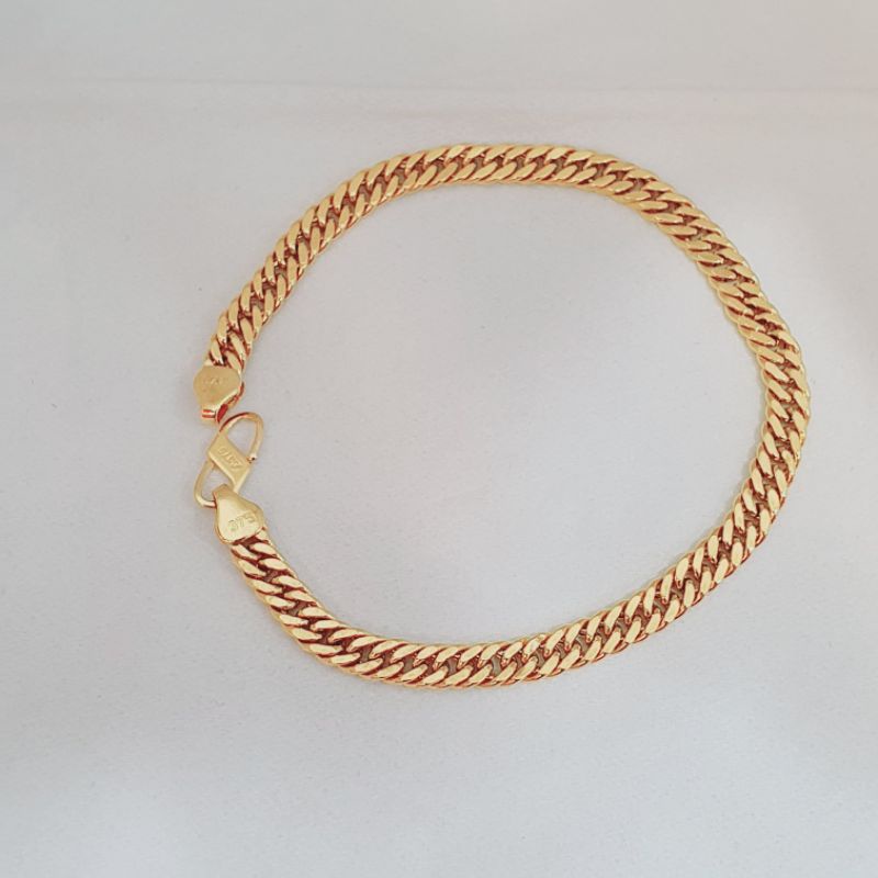 gelang sisik naga mas asli kadar 375