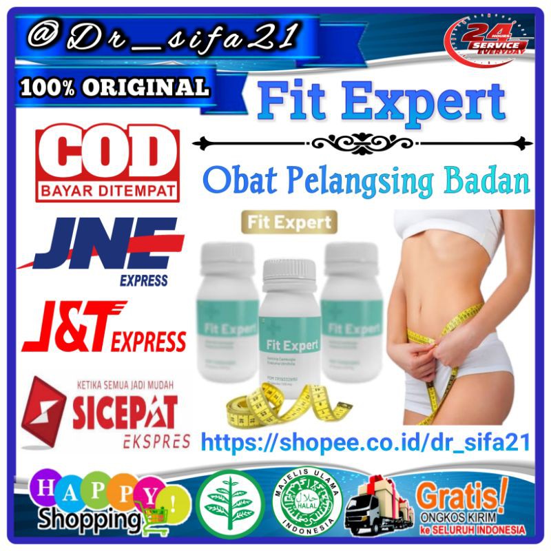 Fit Expert Original Obat Pelangsing Badan 100% Asli