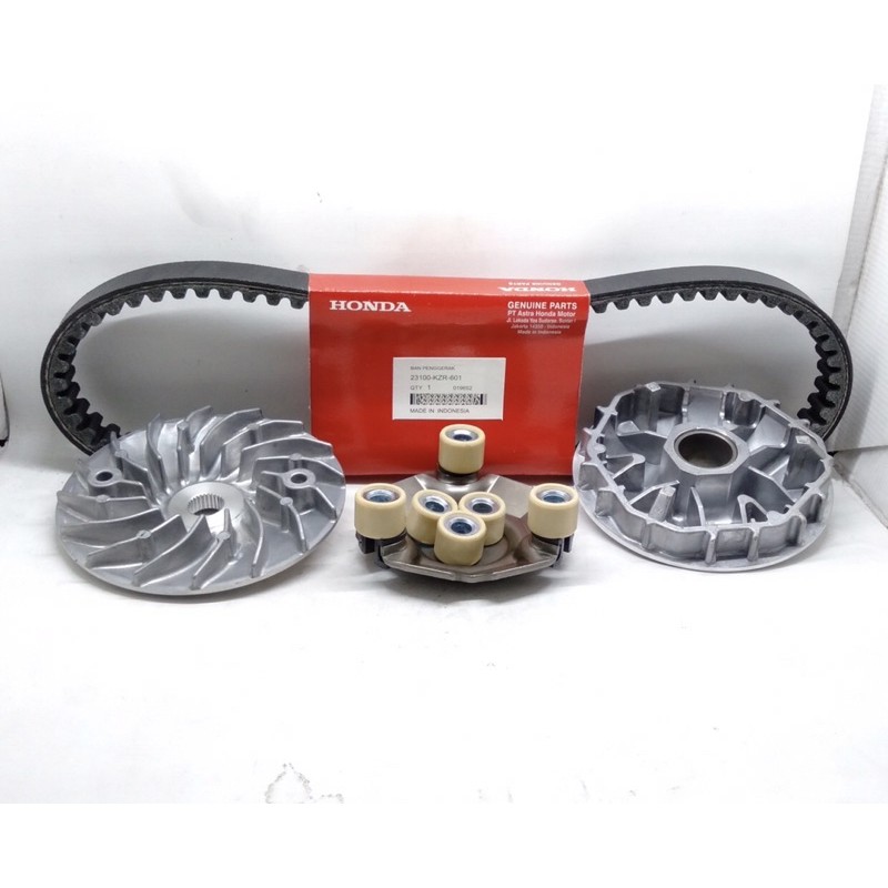 VANBELT+RUMAH ROLLER SET+KIPAS RUMAH ROLLER VARIO 125 NON LED