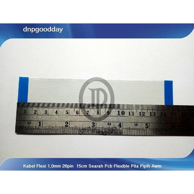 

Kabel Flexi 1,0Mm 26Pin 15Cm Searah Pcb Flexible Pita Pipih Awm Dnpgood11 Ayo Order