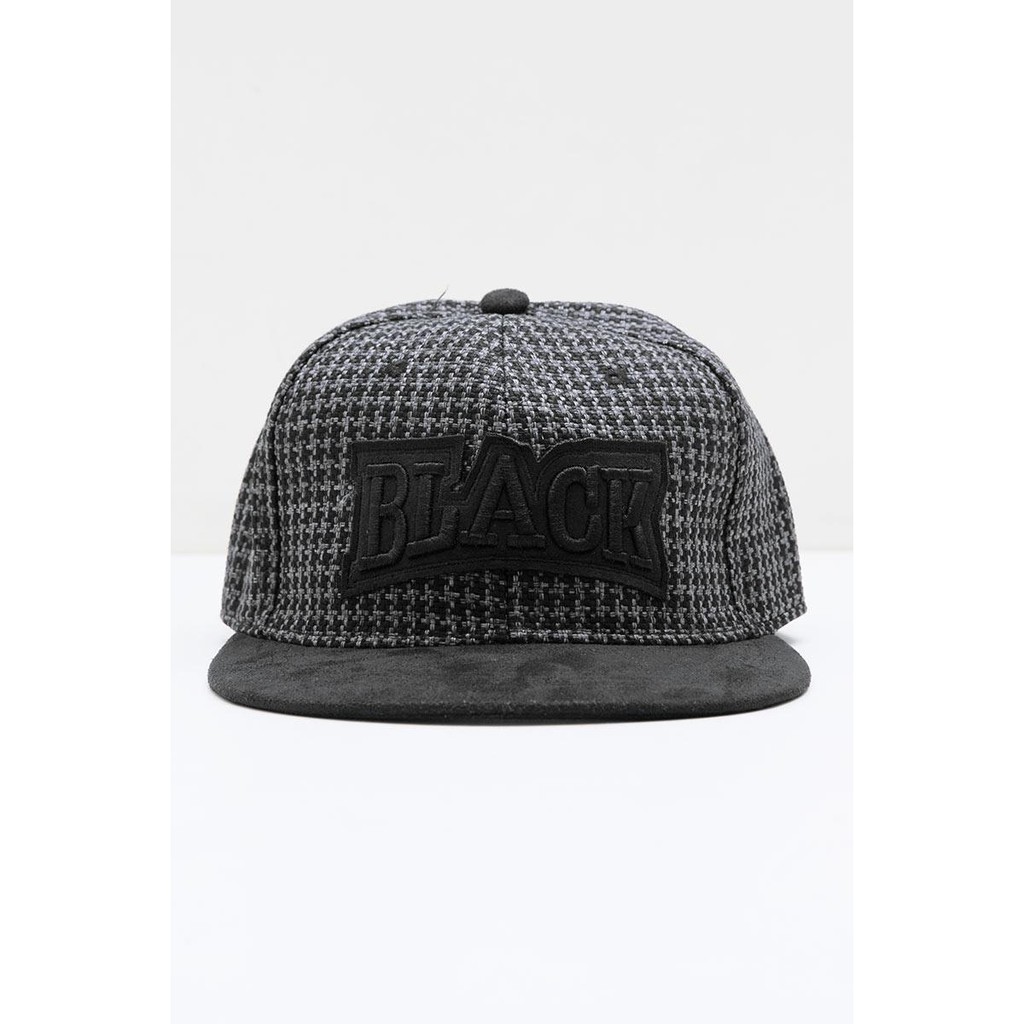 Topi Berrybenka Label Original - Men The Black Snapback Black