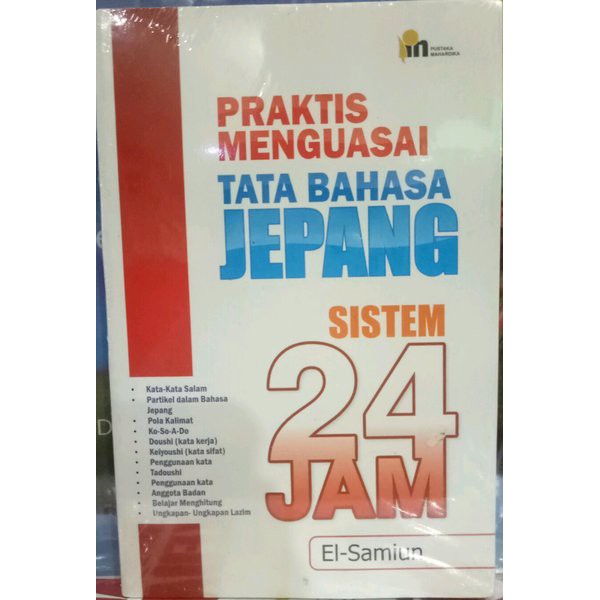 Praktis Menguasai Tata Bahasa Belanda Jepang Jerman Korea Mandarin Sistem 24 Jam - Pustaka Baru-Bahasa Jepang
