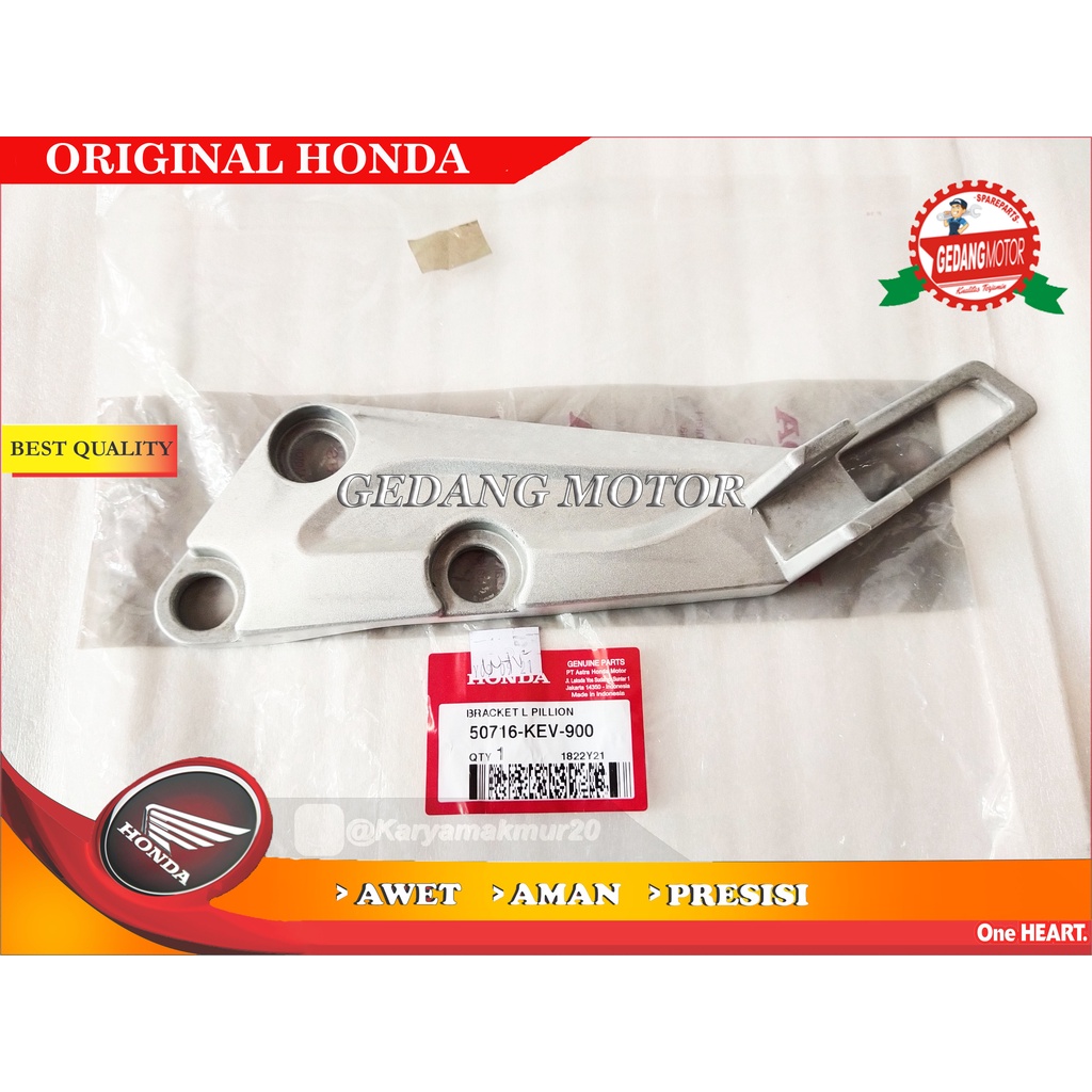 DUDUKAN FOOTSTEP SUPRA SUPRA FIT KIRI ORI AHM 50716-KEV-900