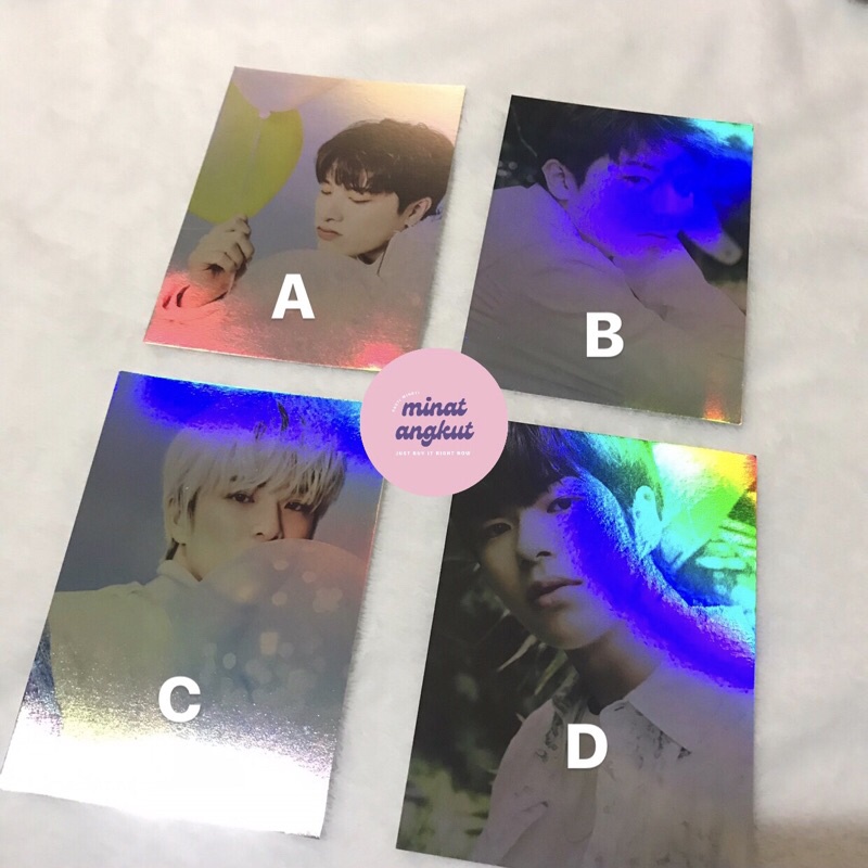 [CLEARANCE] ALBUM TREASURE PC POLAROID POSTCARD FOLDER JUNGHWAN JAEHYUK ASAHI