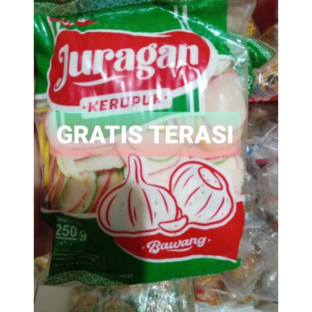 

KERUPUK BAWANG ENAK GRATIS TERASI