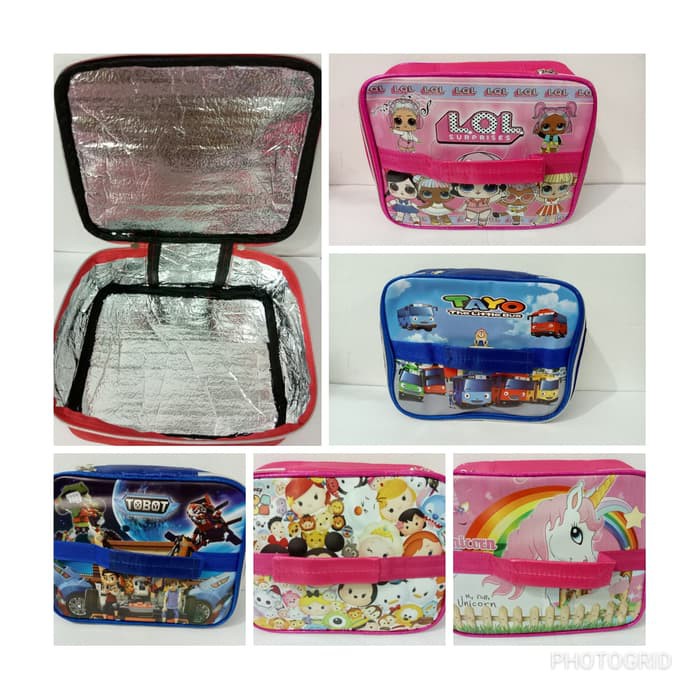 paket souvenir ultah Lunch bag/goodie bag ulang tahun-1