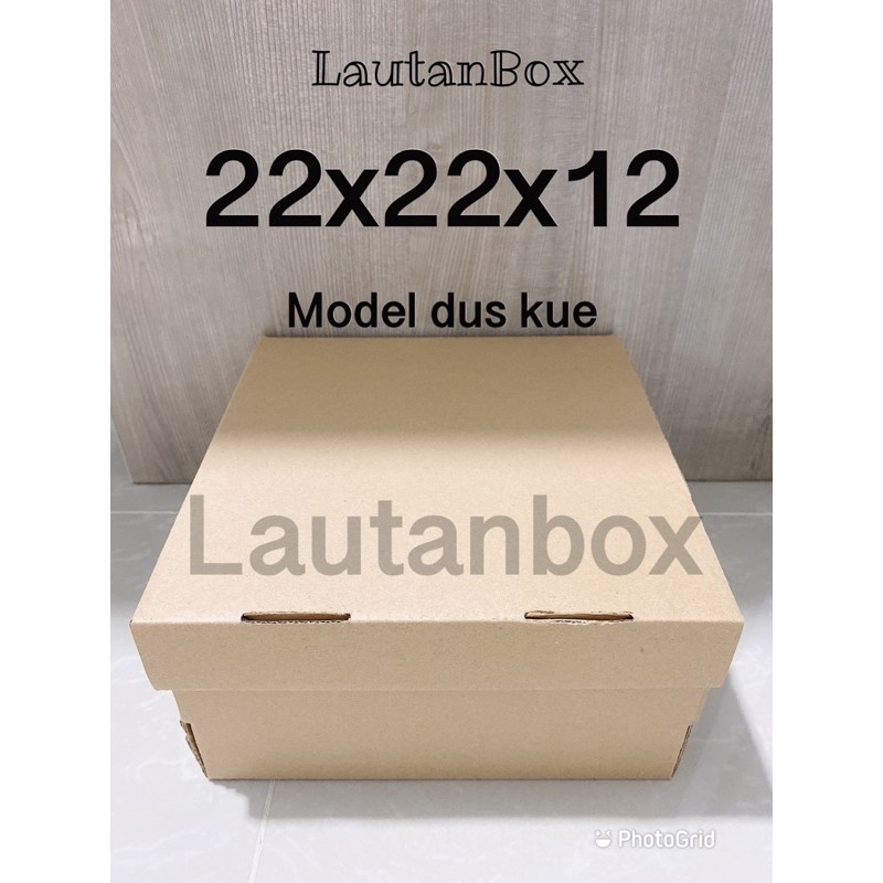 dus kue 22x22x12 die cut cake box murah-1