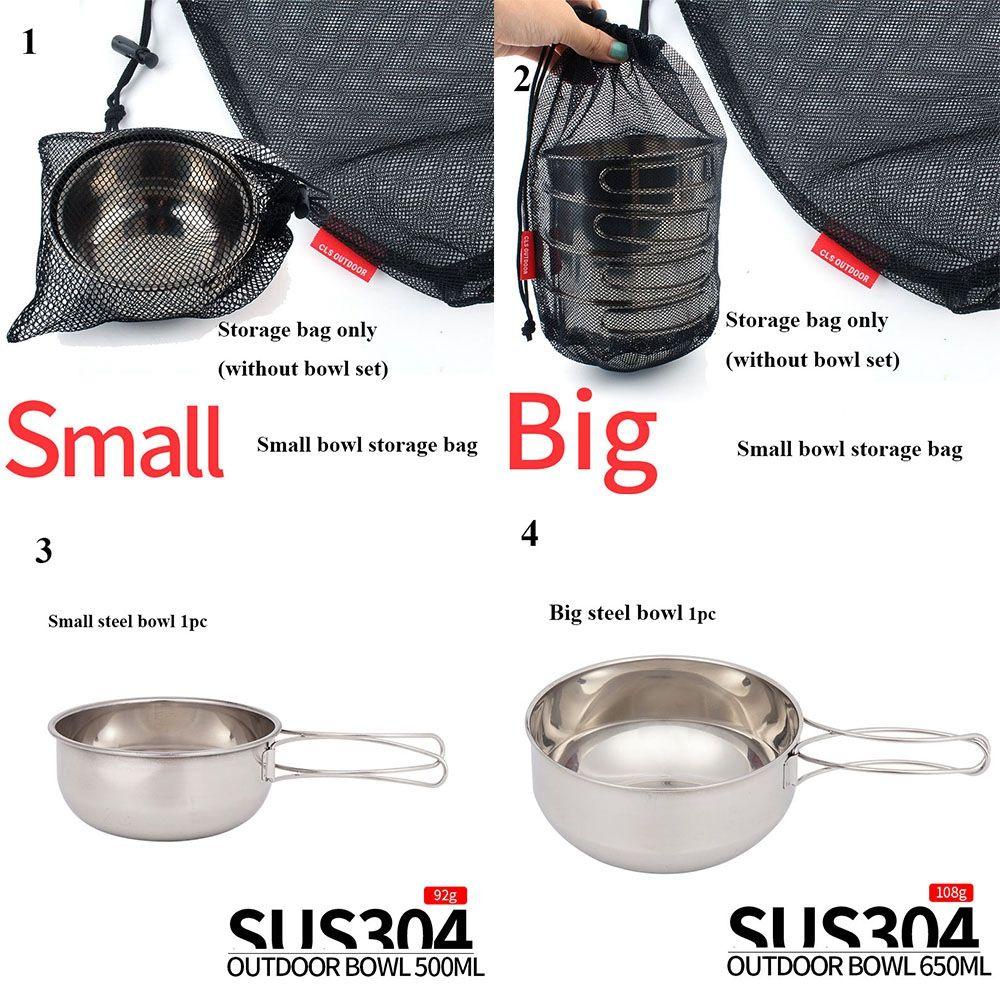 Suyo Mangkok Lipat Portable Multifungsi 500 / 650ml Untuk Outdoor / Camping