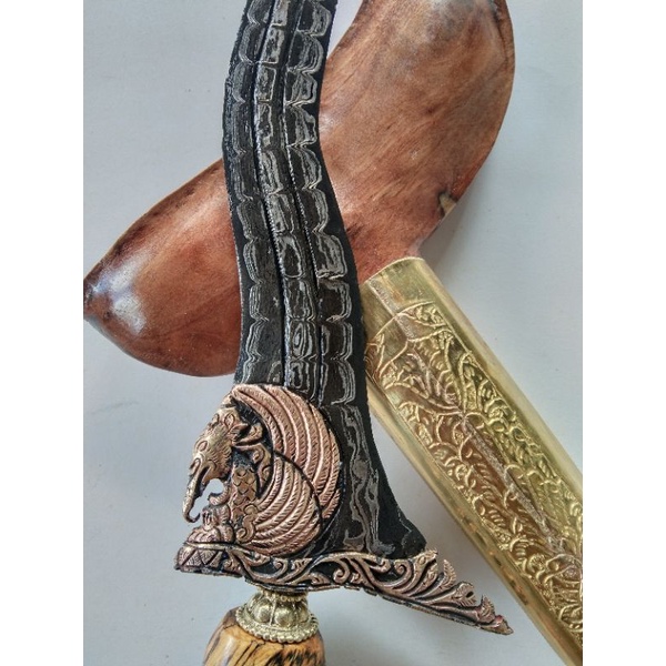 Keris Naga Manglar Pamor Perut Ular